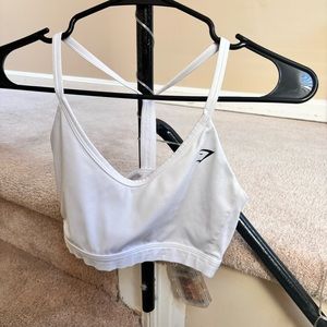 Gymshark v-neck strappy sports bra